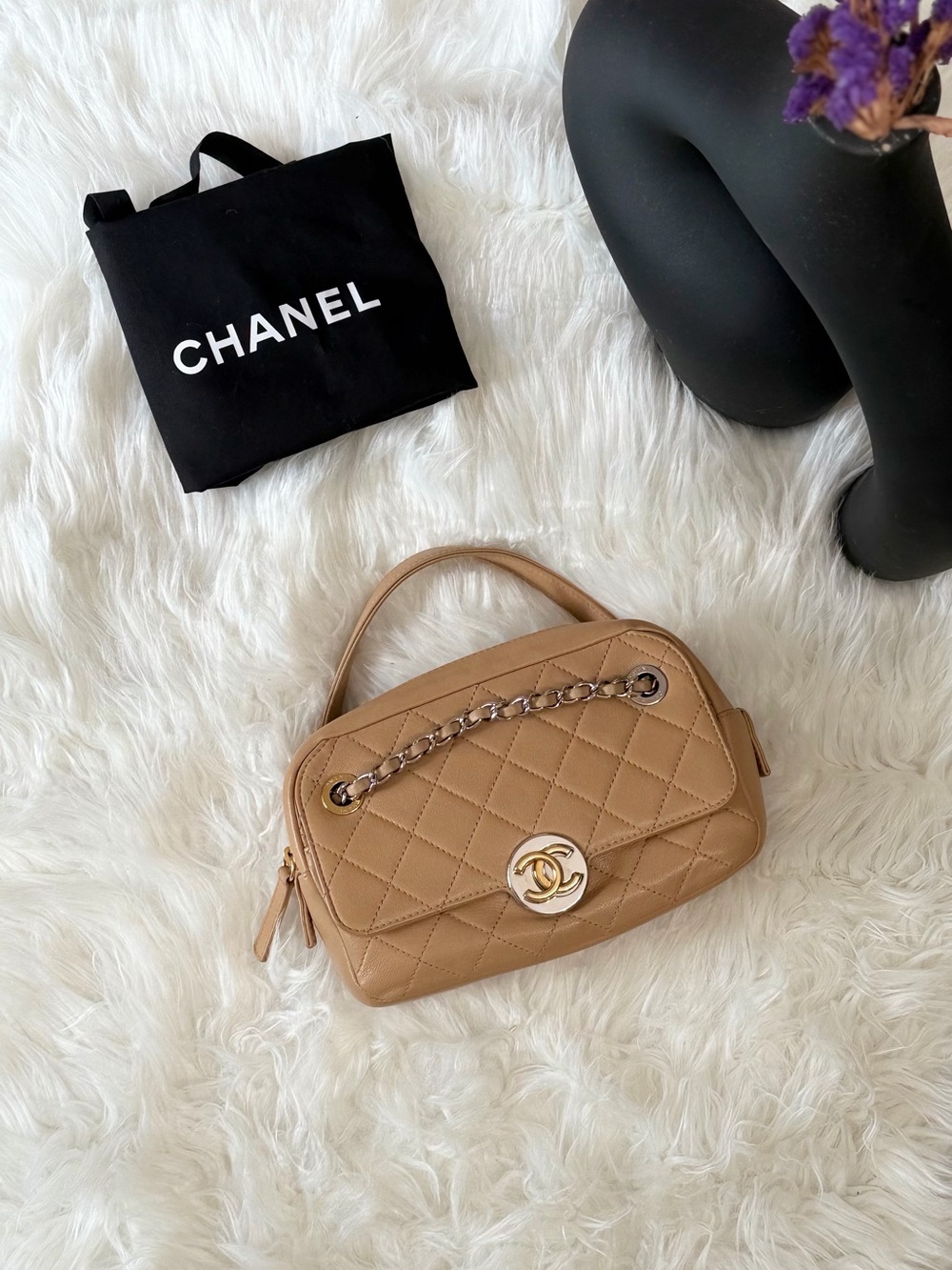 Chanel Interlocking CC Camera Bag
